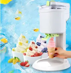 Большой объем детская машина мороженого автоматический бытовой мини-Мороженое maker DIY Пломбир Macflurry матча вкус