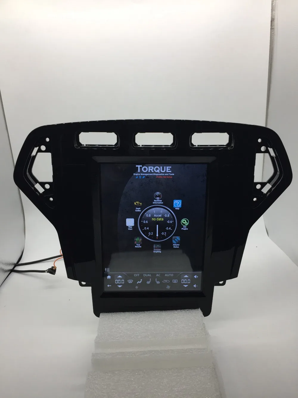 Best 10.4  inch car radio Player Gps Navigation Tesla Style for Ford Mondeo Car Radio Android 6.0  2007 2008 2009 2010 24