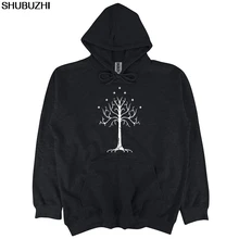 Árvore branca De Gondor Tolkien hoodies 100% Algodão Premium Mordor Middle Earth sbz1054(China)