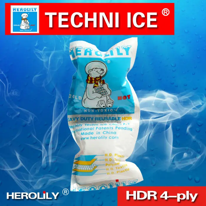 200pcs techni ice h2 / reusable flexible hot and cold dual use gel ice