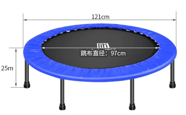 Trampoline Pliant D Interieur De 48 Pouces Lit De Saut A Ressort Pour Bebe Aliexpress