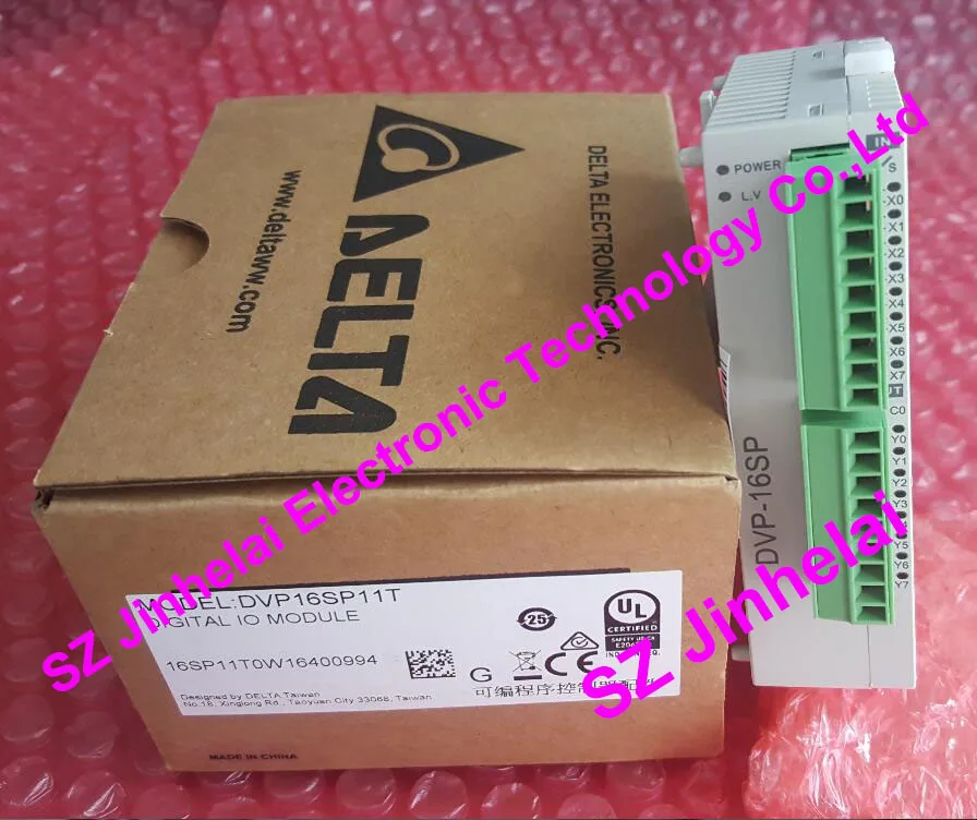 

New and original DVP16SP11T DELTA PLC Extension module DVP-SS series , 16 point extension,8DI/8DO NPN transistor