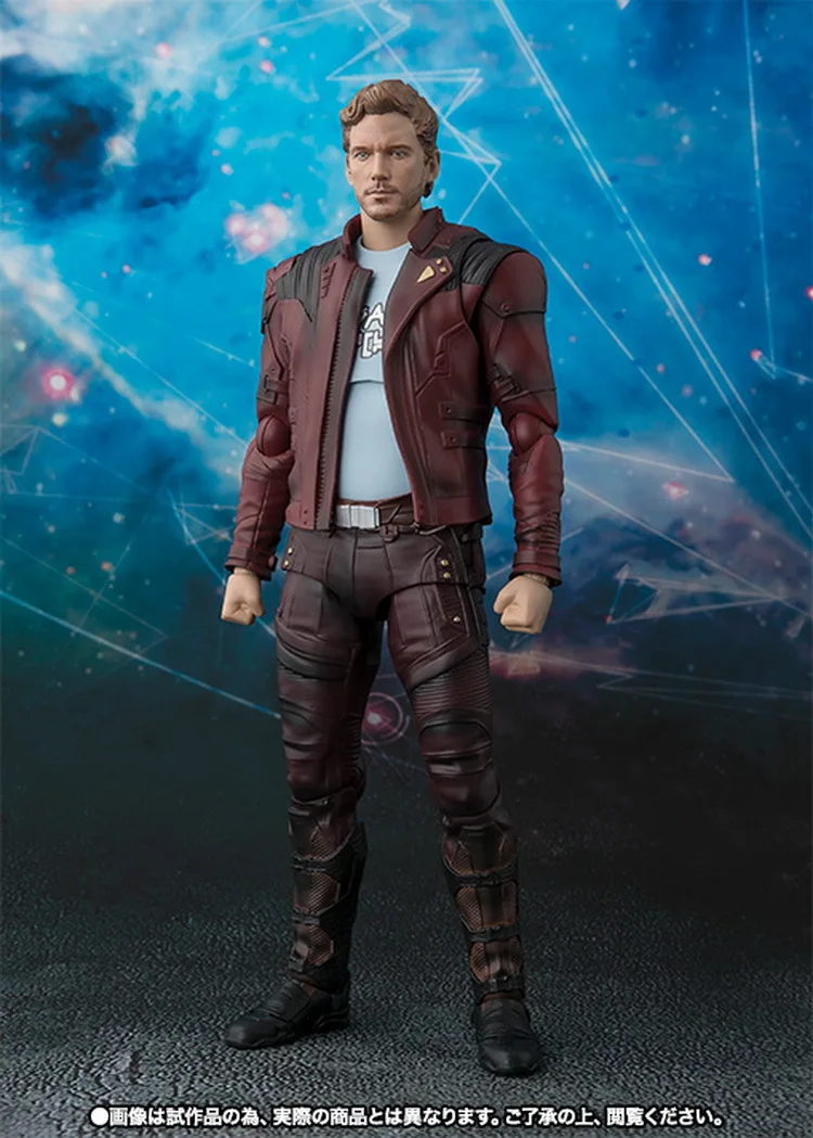 

15cm Marvel Avengers Infinity War Star Lord Display Model Toys SHFiguarts Guardians of the Galaxy BJD Action Figure Doll