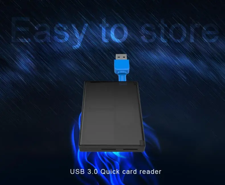 Llano 4 в 1 USB 3,0 смарт-кардридер для SD/TF карт памяти флэш мульти-кардридер 2 карты Одновременное чтение записи