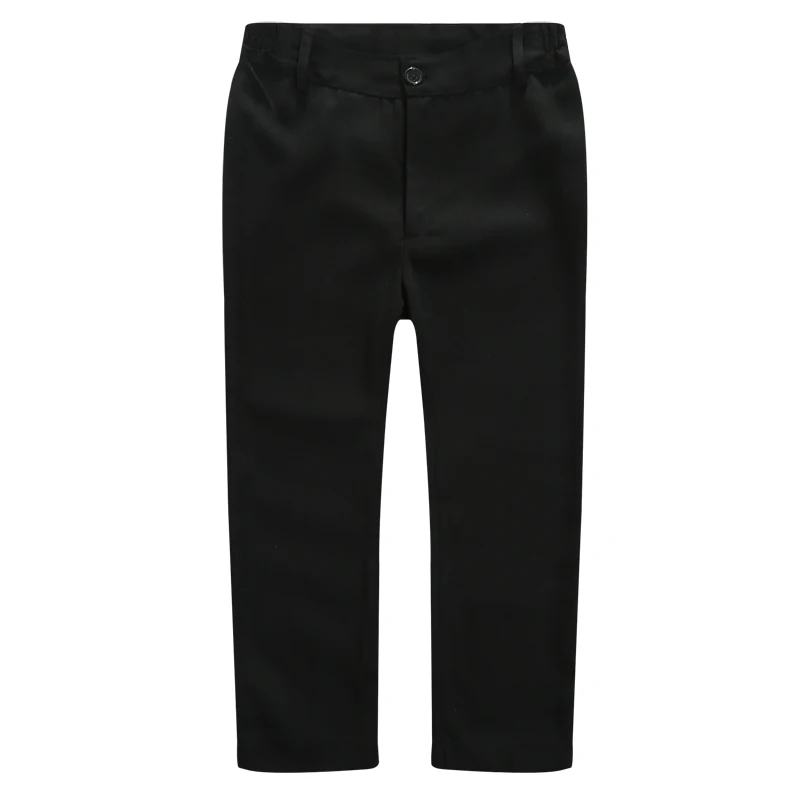 Goede Jongens Broek Refrein Kleding Zuiver Wit Zwarte Studenten Overweging Contest Rechte Broek Jongens Comfortabele Latin Dance Broek