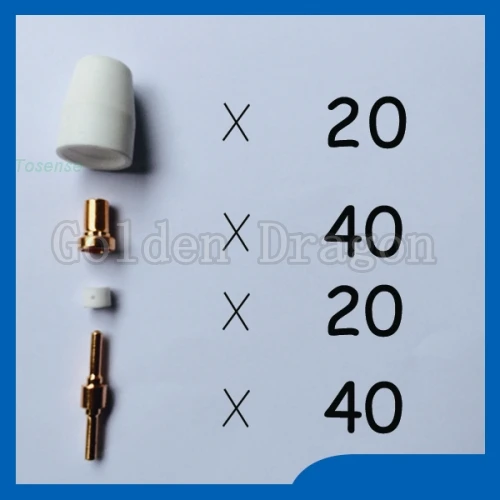 

Very useful Plasma nozzle Tips NICE TIPS & electrodes Many people like Cut40 50D CT312 Available ,100pcs