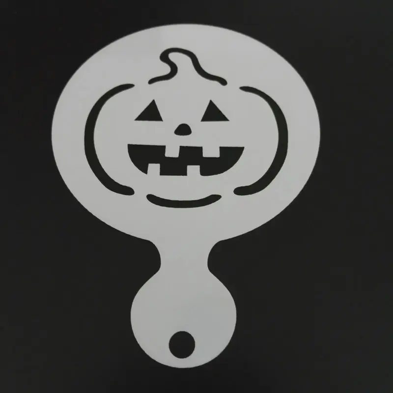 4 шт. трафареты для кофе Holloween латте Арт печенье бариста капчино инструменты