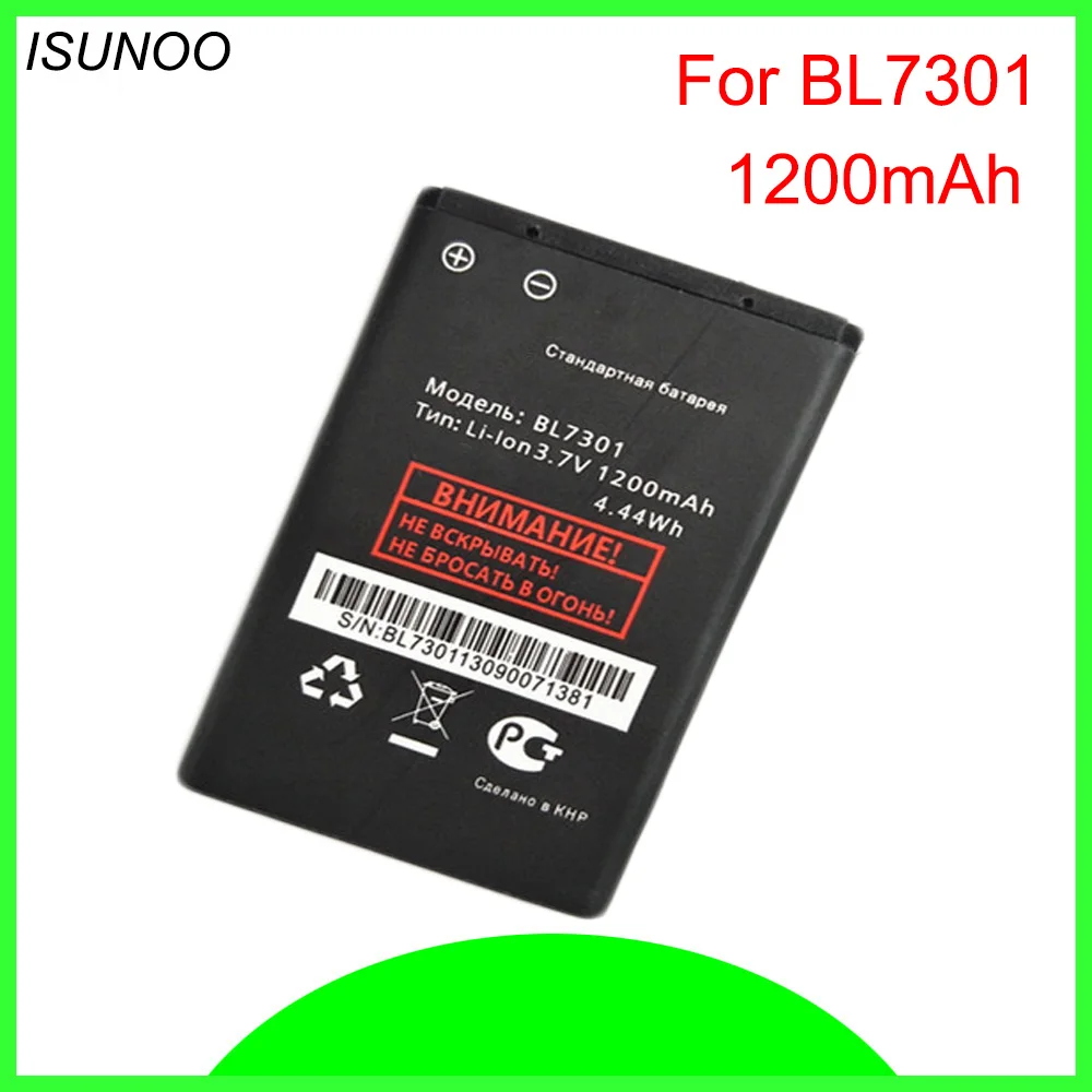 

ISUNOO 1200mAh Mobile Phone Battery for fly BL7301 BL6402 BL6001 BL3901 BL5310 BL4505 BL4001 BL4017 BL5405 BL7407 Battery
