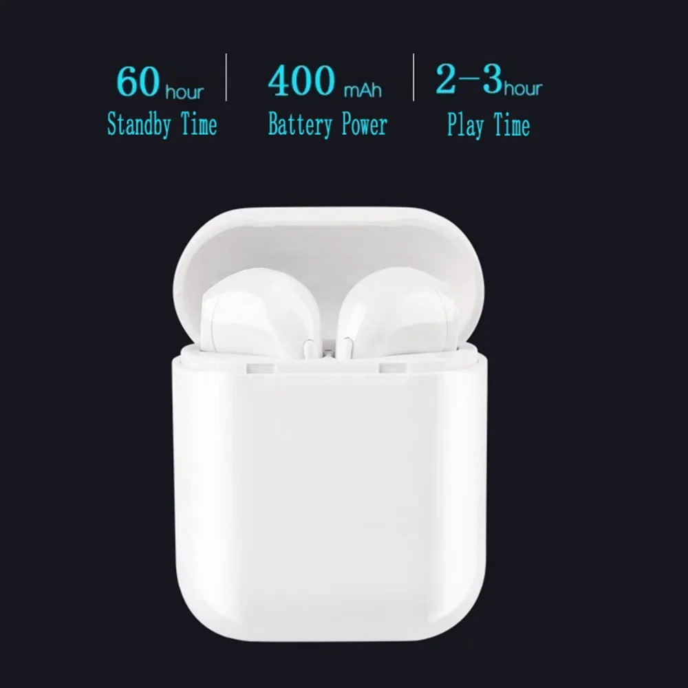 i10 max wireless Bluetooth headset Pods Earphone 4.2 binaural stereo TWS magnetic charging With Charging Box For Iphone Android