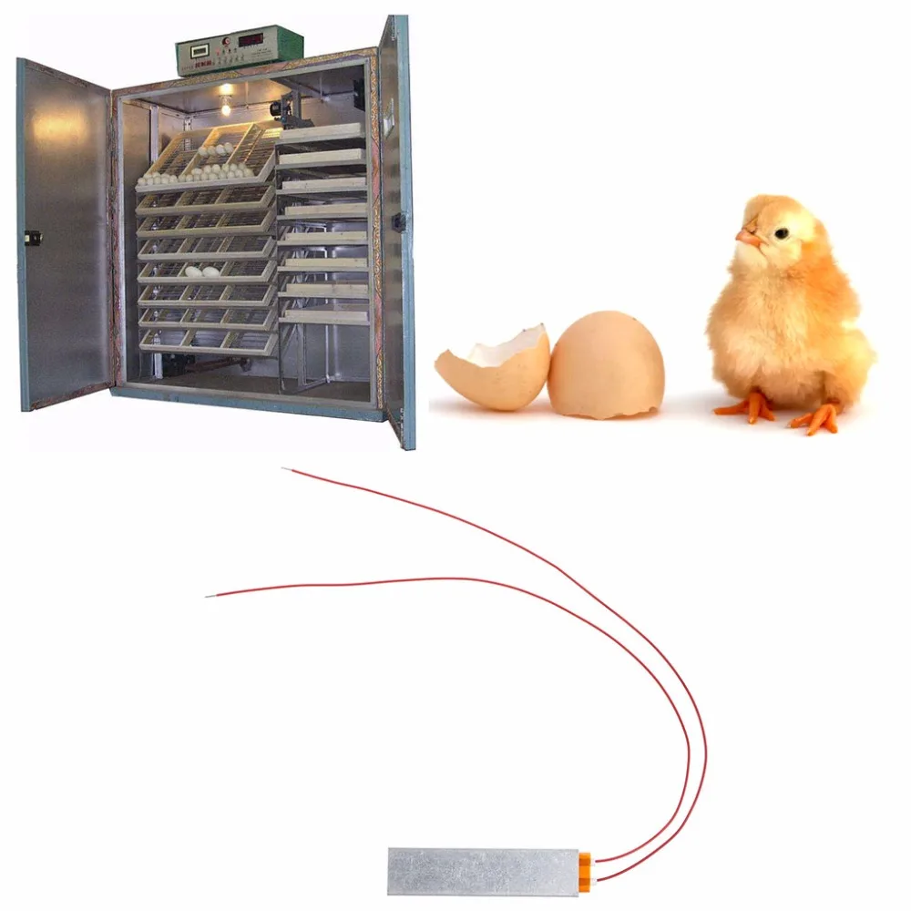 Нагревательный нагреватель для инкубатора элемент плиты для яйцо принадлежности для инкубаторов 110V