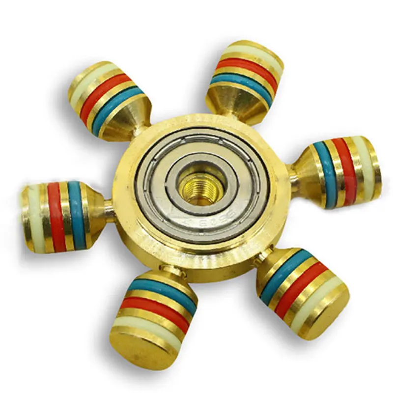 

1PCS Hand Spinner Fidget Ceramic Ball Reduce Stress Toy EDC Kids Adults