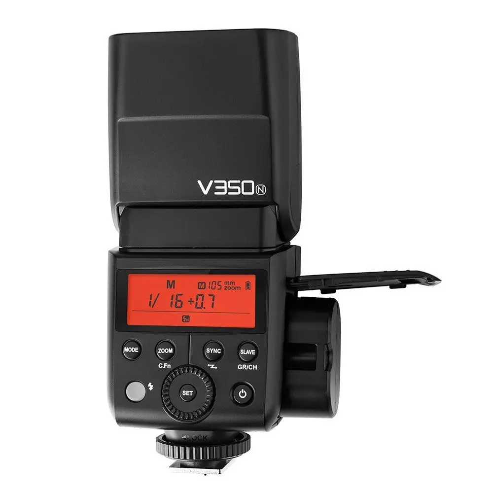 Godox V350N TTL HSS 1/8000s литий ионный аккумулятор для камеры Speedlite Flash + XPro N триггер Nikon D500