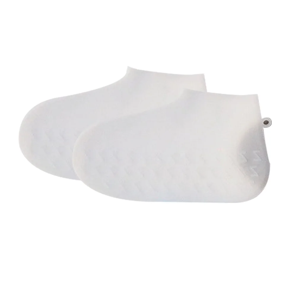 

1Pair Durable Elastic Silicone Adult Waterproof Non Slip Protectors Beach Multifunctional Outdoor Reusable Shoe Cover Rain Boots