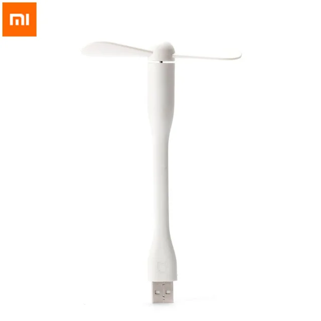 Новинка XiaoMi Mijia мини вентилятор+ гибкий портативный USB вентилятор для Pover Bank ноутбука XiaoMi Быстрая - Цвет: white fan