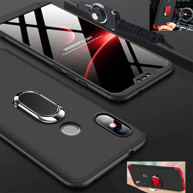 

Case for Redmi Note 7 Case for Redmi Note 7 Pro Case for Xiaomi Redmi Note 7 pc hard full Protect Capas magnet car ring holder