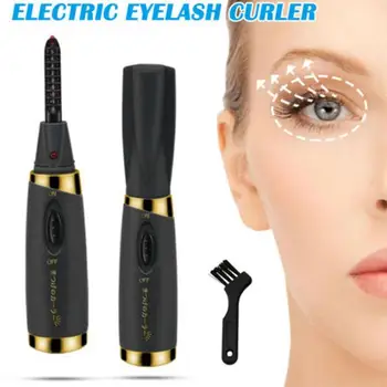 

USB Heated Eyelash Curler Electric Perm Curling Iron Eye Lashes Applicator Eye Lashes Curler Clip Tool