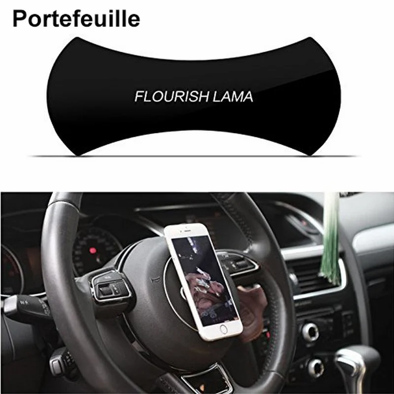 

Portefeuille Flourish Lama Anti-slip Gel Pads Sticky Cell Non-slip Mat Auto Gel Holder for Cellphone Iphone 8 Plus 7 X Car Stand