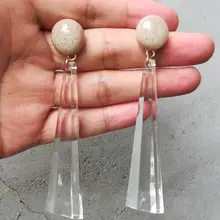 Нестареющие серьги-гвоздики в стиле хип-хоп, вечерние серьги-гвоздики, редкие длинные серьги в стиле панк, новинка 3243