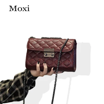 

New New Handbags Personality Women Messenger Bag Occident Style All-match Shoulder Bag Chain Ladies High Quality Diagonal Bag