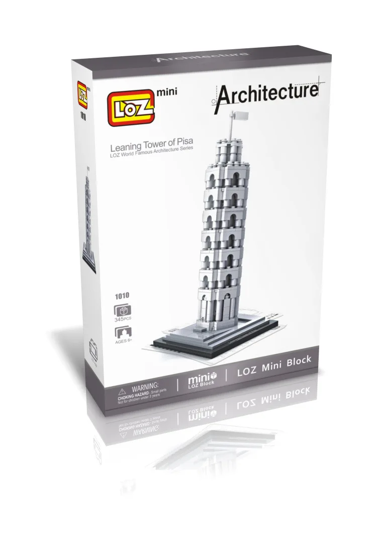 LOZ Mini blocks Leaning tower of Pisa 1010