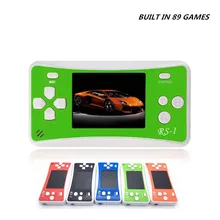 Портативные игровые приставки встроенные 89 без повтора классические игры мини-игровая консоль для детей на подарки