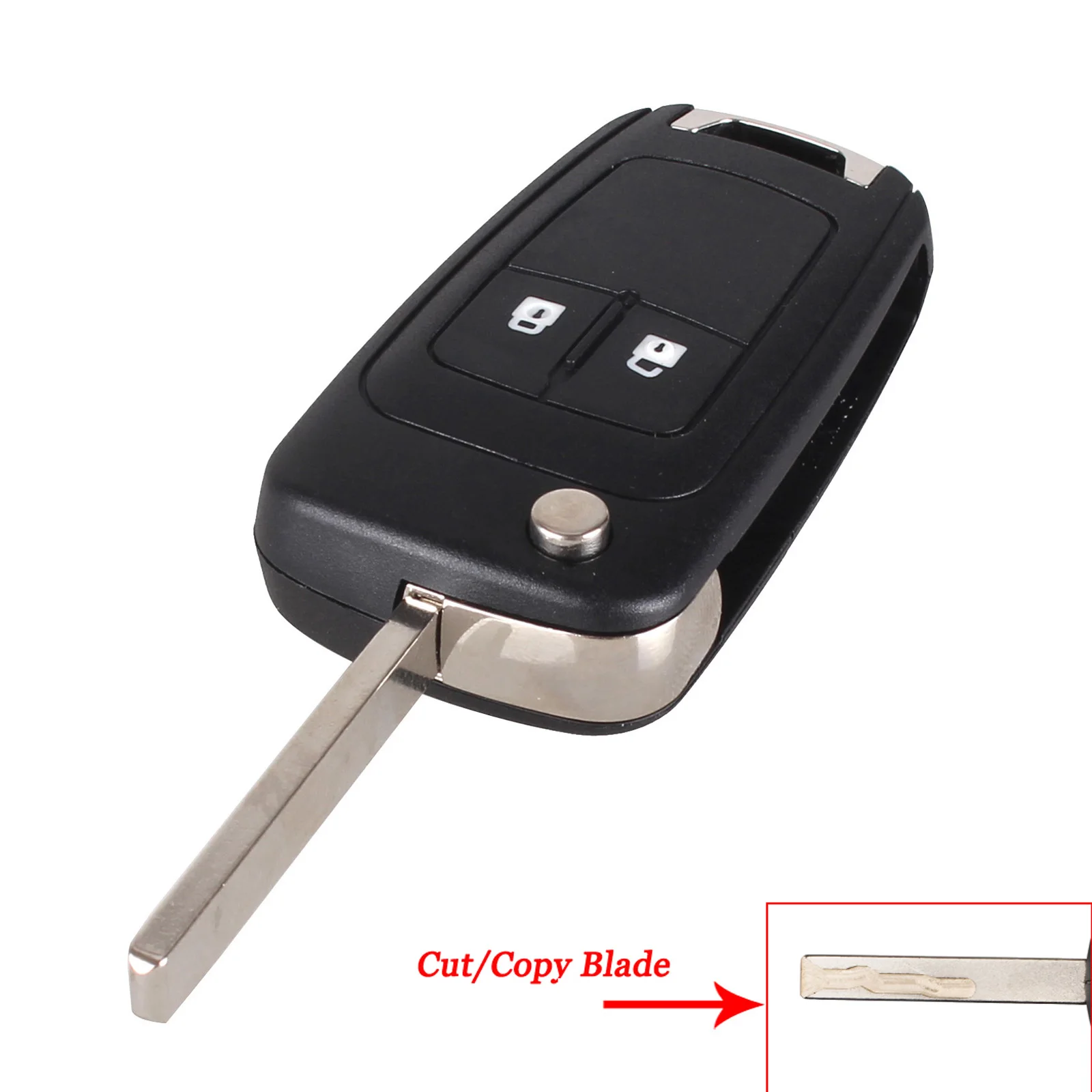 KEYYOU раскладной дистанционный чехол для ключа автомобиля Chevrolet Cruze Epica Lova Camaro Impala