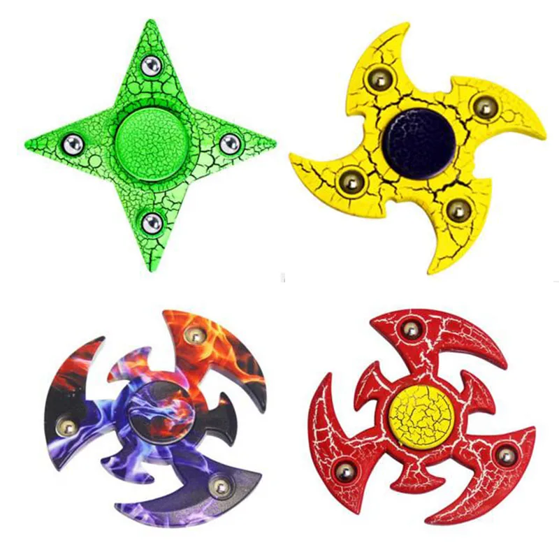 

Cool fidget spinners fidget toys plastic 2017 New Naruto top spinner toy finger hand spinners with fidget spiners box rainbow