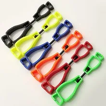 1000pcs Factory Price Plastic Working Glove Clip Work Clamp Safety Work Gloves Clips Guard Labor supplies Make Imprint