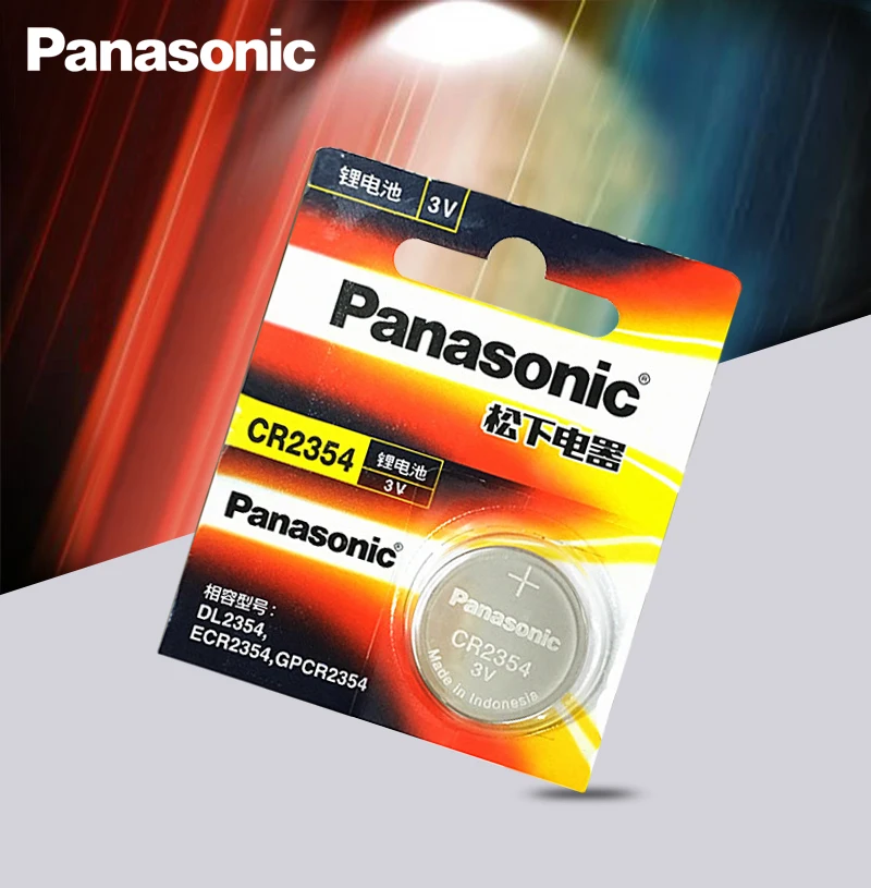 

Original Battery Panasonic Car remote key 3V Li battery CR2354 button battery instrument and meter batteries