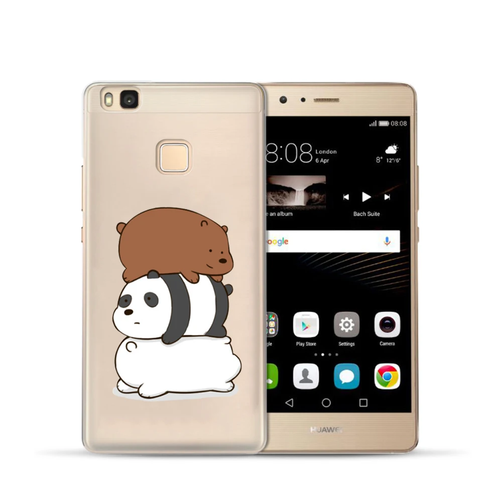 Soft silicone phone case For Huawei P10 Plus P10 P9 P8 Lite P20 case Super Cute cartoon animals Corgi for honor 9 6A 6X 10 Case