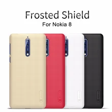 Чехол NILLKIN для Nokia 8 Sirocco Super Frosted Shield матовая жесткая задняя крышка для Nokia 8 чехол