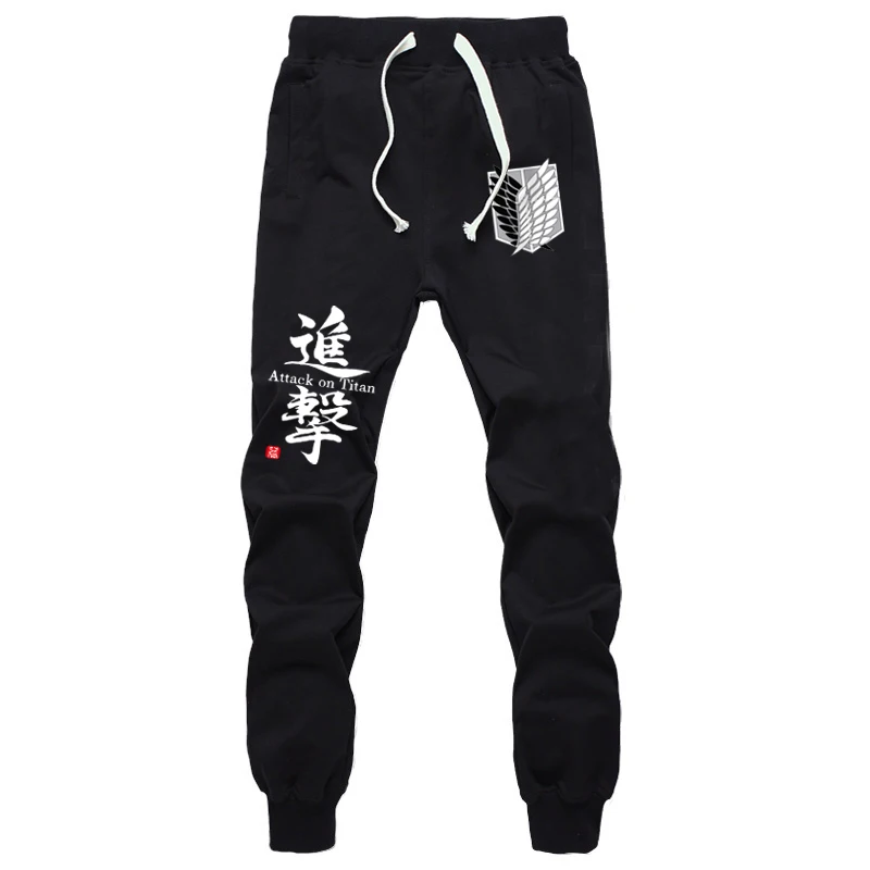 

Fashion Attack On Titan Scouting Legion Sweatpants Casual Hip-Hop Harem Sweat Pants Silm Tracksuit Long Trousers Winter Bottoms