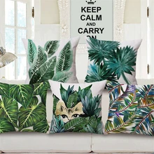Tropical Palm Leave Decorative Pillow Cover Patterns Flamingo Print Decoration Nordic Style Cushions Cover 2017 45*45cm e973 Tropical Palm Leave Decorative Pillow Cover Patterns Flamingo Print Decoration Nordic Style Cushions Cover 2017 45*45cm e973