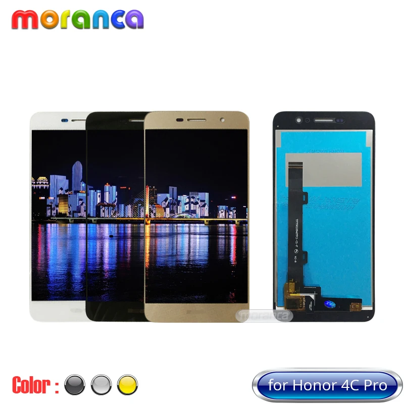 

5.0'' LCD Display for HUAWEI Honor 4C Pro TIT-L01 LCD Touch Screen for HUAWEI Y6 Pro Display White Black Gold Replacement Parts