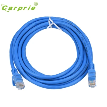 

CARPRIE 5M Blue External Outdoor Network Ethernet Cable Cat5e 100% Copper RJ45 Feb15 MotherLander