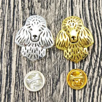 

Wholesale Cartoon Cute Poodle Dog Broches Pins Animal Brooch Collar Badge Lapel Pin Jewelery Clothing Accessories Women Gift