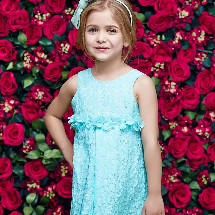 Nouvelle Marque De Mode Noble Fille Robe Enfants Joli Bebe Mignon Princesse Robe Fleur Dentelle Et Broderie De Haute Qualite Aliexpress
