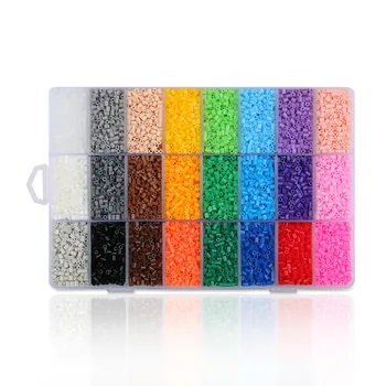 

Artkal Beads 24 Color Box Set A-2.6mm Soft hama Fuse Beasd DIY Gifts CA24