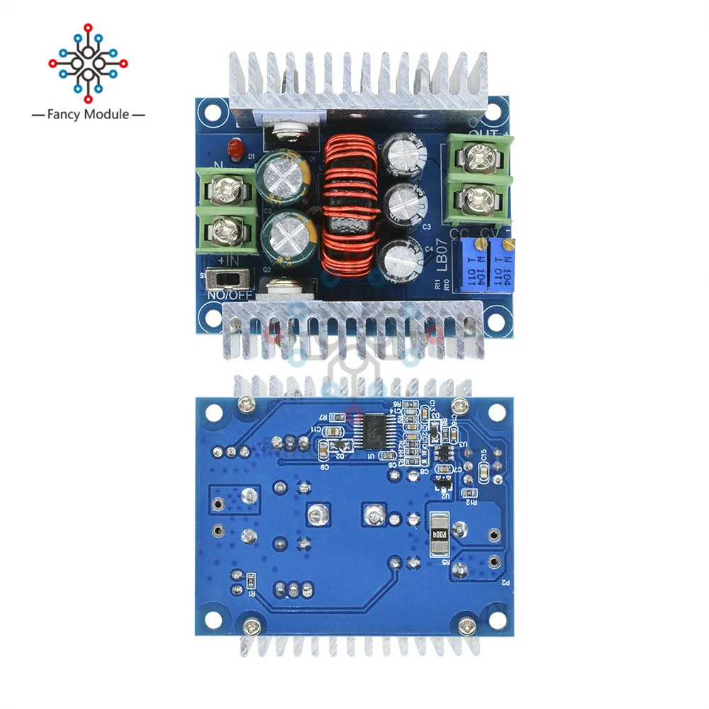 300 Вт 20А DC-DC понижающий преобразователь понижающий модуль с драйвером постоянного тока для светодиода понижающий напряжение модуль электролитический конденсатор