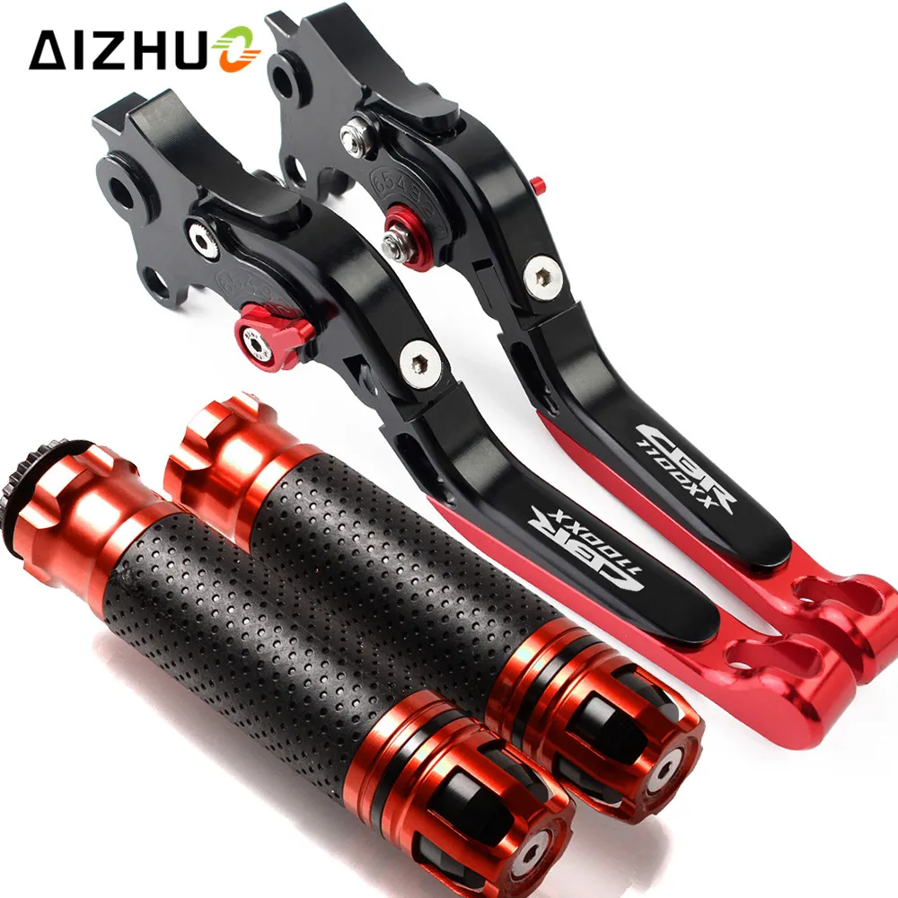 

For HONDA CBR1100XX CBR1100 XX 1997-2007 1998 1999 2000 2001 2002 2003 2004 Motorcycle Brake Clutch Lever Hand Grip Handlebar