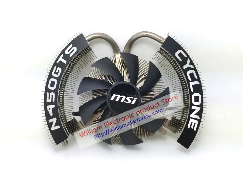Новый оригинальный кулер для графики MSI N450GTS вентилятор GTS450 с циклонным лезвием и