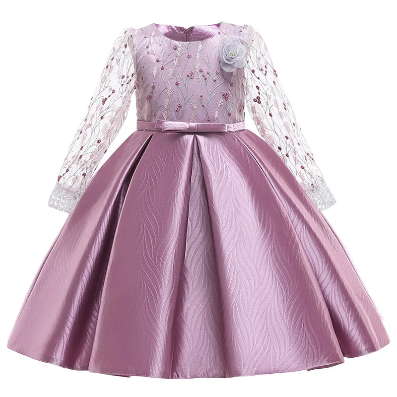Vestidos/платье с цветочным узором для девочек на свадьбу и вечеринку; Летние Детские платья для девочек; элегантное платье принцессы; одежда для детей
