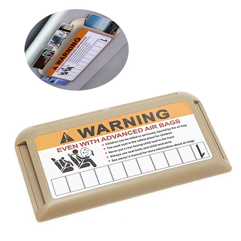 Аварийный автомобильный солнцезащитный козырек IC Зажим для карт, держатель чехол для хранения CD держатель для карт Карманный jun9