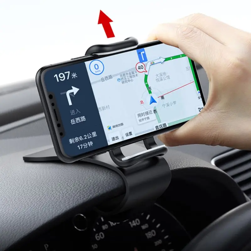 

Car Phone Holder Universal Car Dashboard Cell Phone GPS Mount Holder Stand Phone Cradle Clip Car-styling