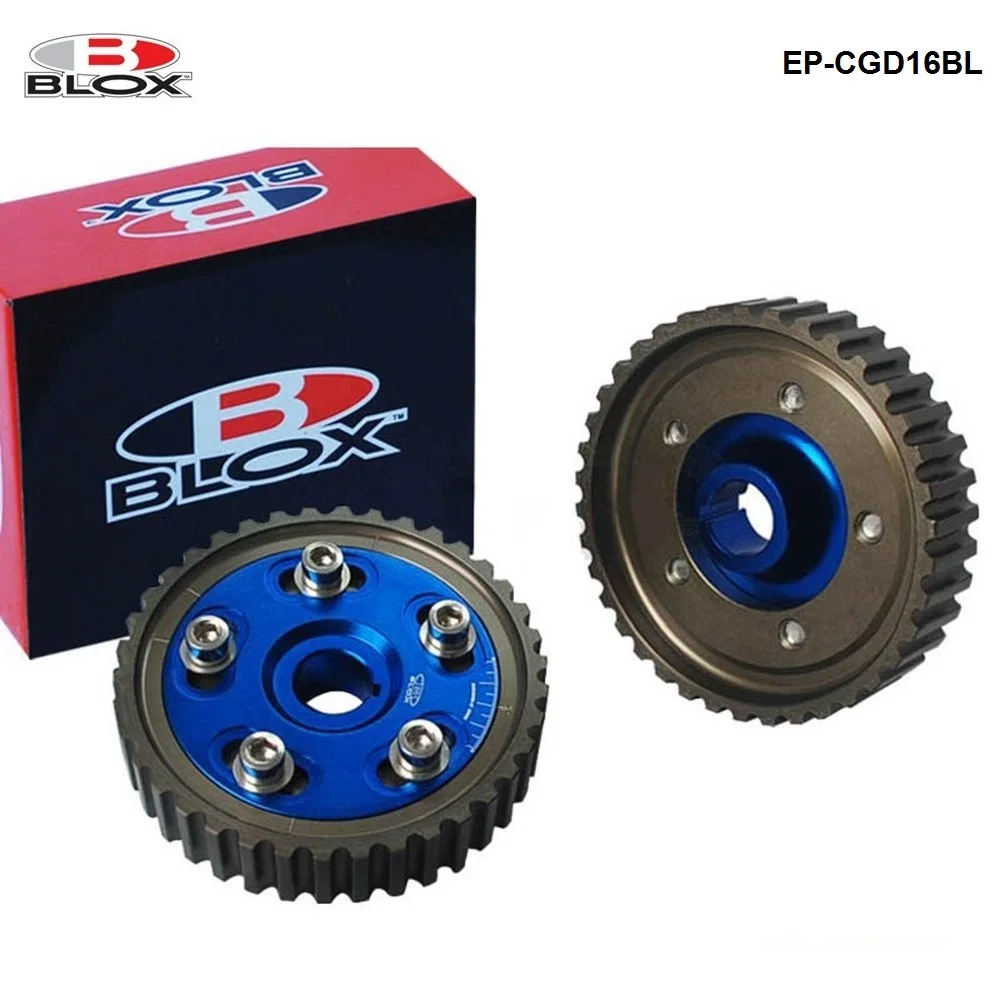 Blox Racing 2pcs Adjustable Cam Gear Pulley Cam Pulley Set For HONDA
