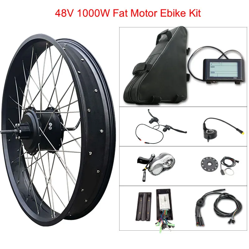 48 v 1000 w Fett Reifen Elektrische Bike Kit für 20 48 v 1000 w Fett Reifen Elektrische Bike Kit für 20