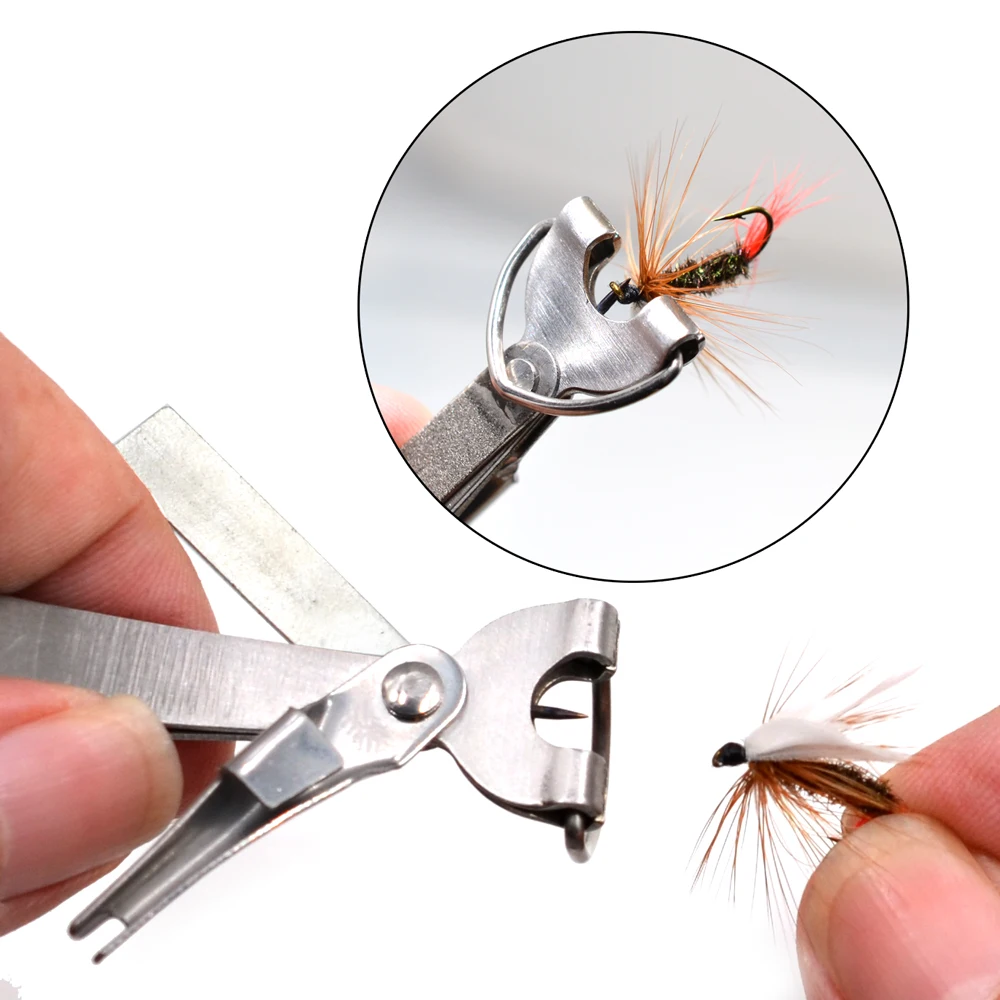 MNFT 1set Fly Fishing Line Clippers Cutter Nipper Snips Hook Lure