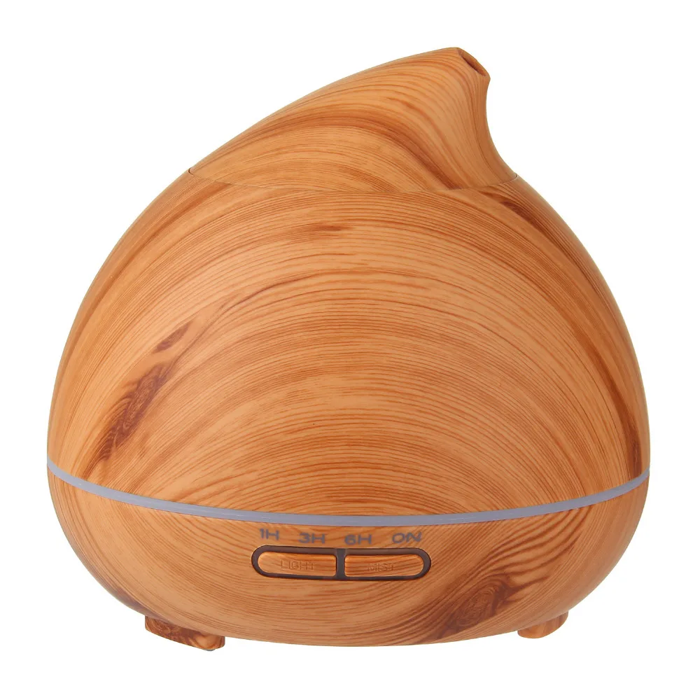

Mini Air Humidifier 300ml Wood Grain Home Aromatherapy Essential Oil Diffuser Super Quiet Cool Mist Ultrasonic Aroma Humidifier