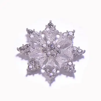 

(S0182) 10pcs/lot, 36mm diameter stunning rhinestone embellishment,silver or gold p lating,flat back