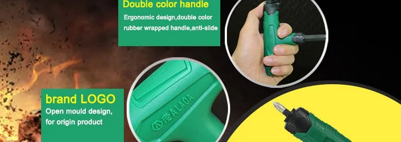 LAOA S2 Bit Corundum Sic T shape Hand Tools Phillips/Slotted Screwdriver With Rubber Handle And Cr-V Rod 